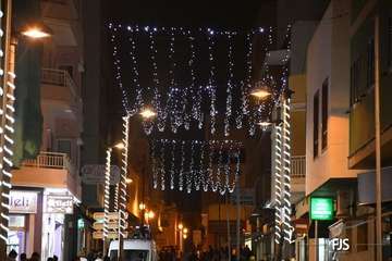 : Telde se enciende de Navidad/FJS Fotografía.